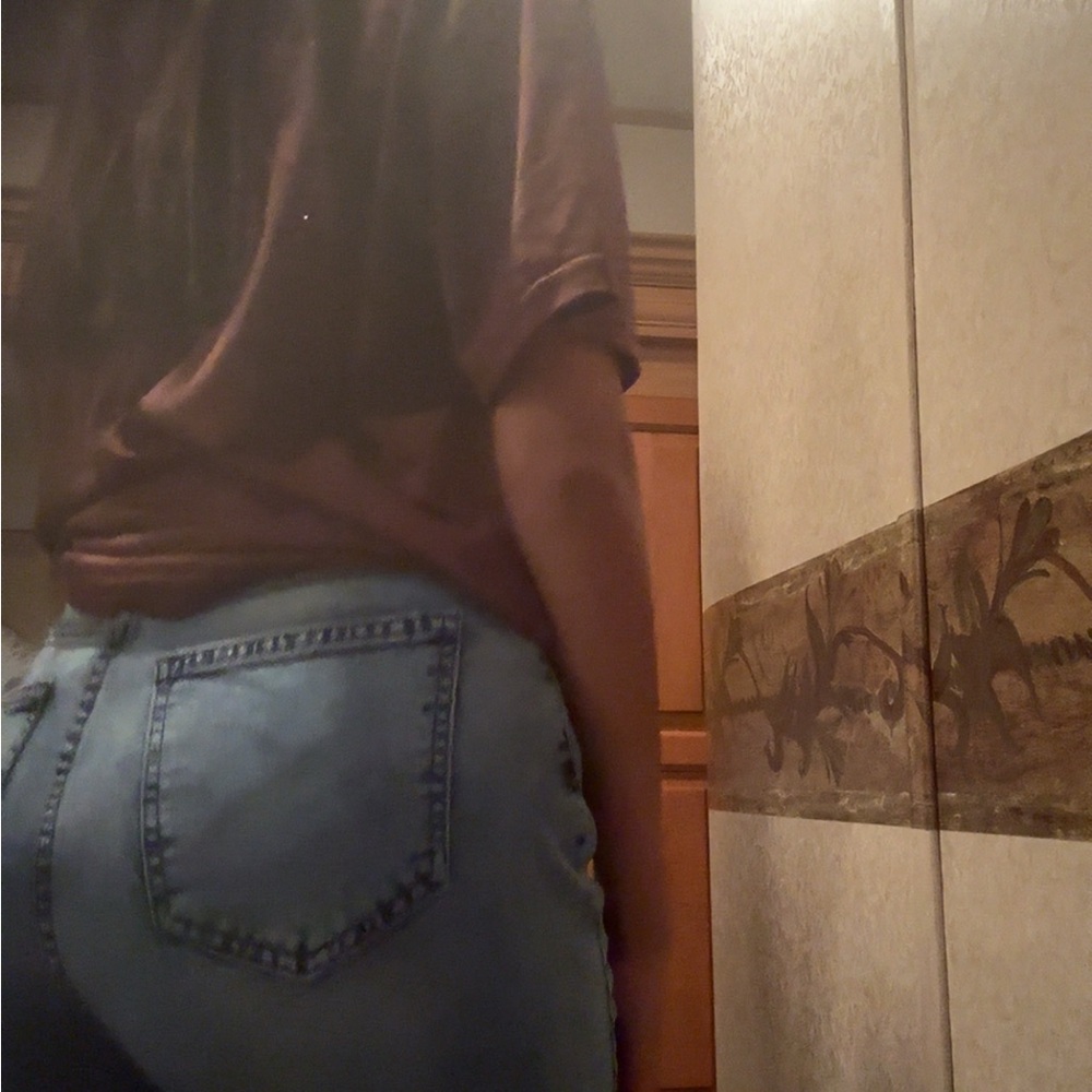 & Other Stories Light Blue Boot Cut Jeans